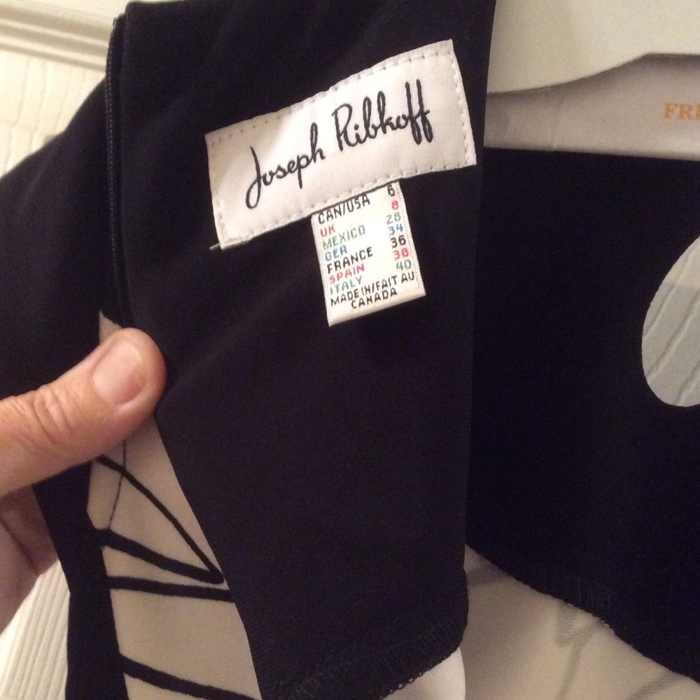 NWT // Black & White cocktail dress - Picture 4 of 4